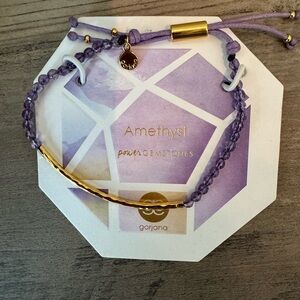 gorjana Amethyst Power Gemstones beaded Bracelet